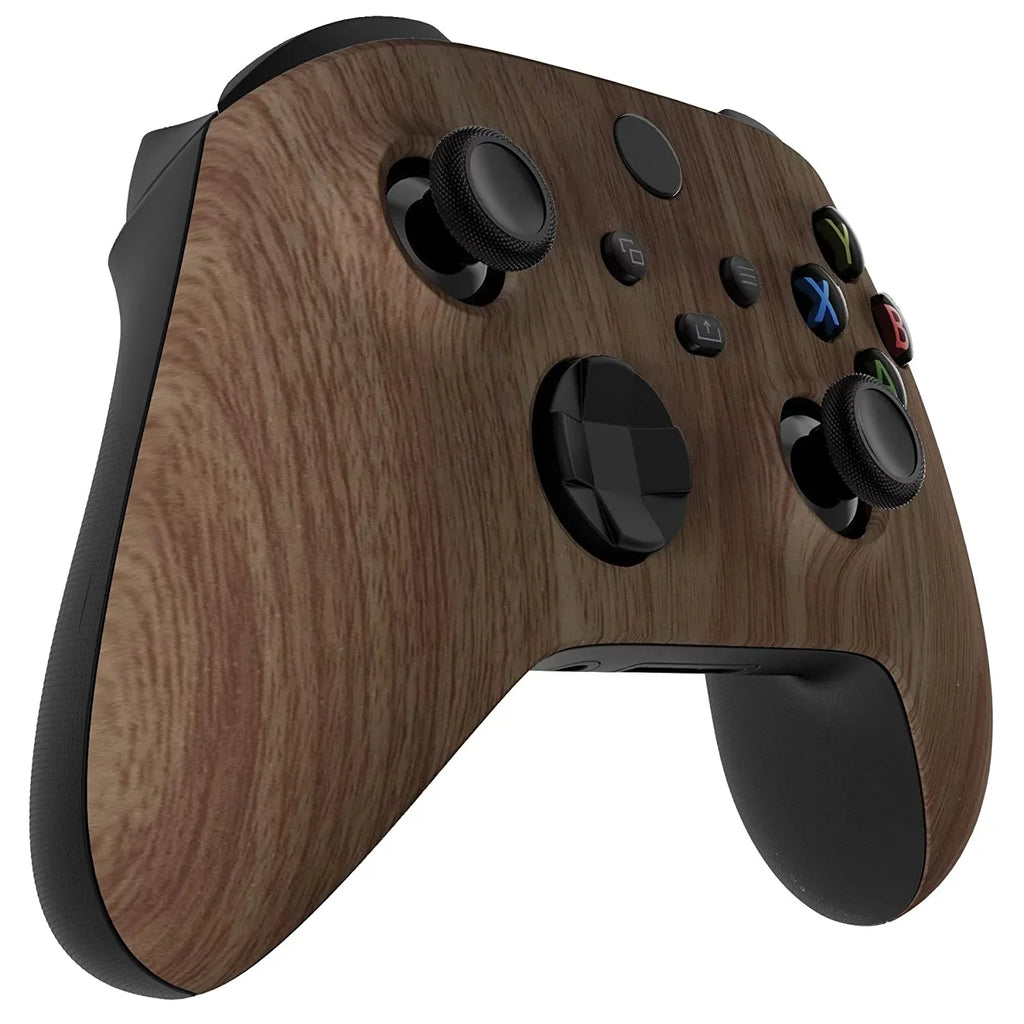 Xbox Custom Modded Rapid Fire Controller - Includes Largest Variety of Modes - Master Mod - Woodgrain Soft Touch  (Wood)