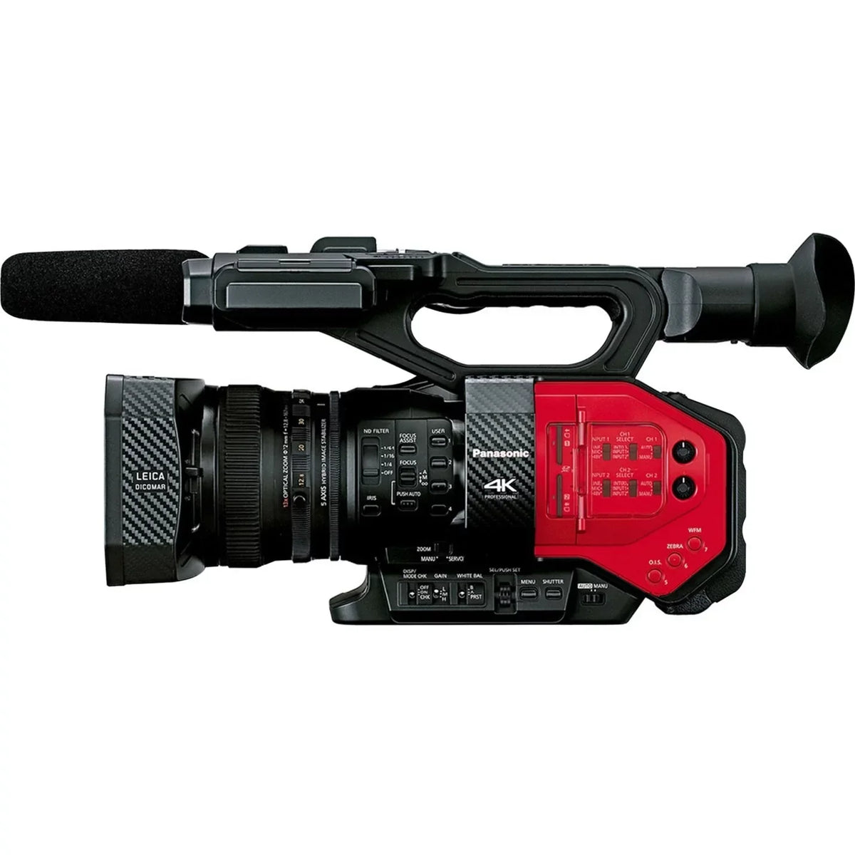 Panasonic AG-DVX200PJ Digital Camcorder, LCD Touchscreen, MOS, 4K
