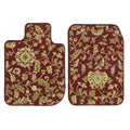 GGBAILEY BMW X3 Red Oriental Car Mats, Custom Fit for 2018, 2019, 2020, 2021 - Driver & Passenger Carpet Car Mats
