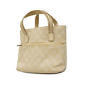 Pre-Owned Gucci Handbag GG Canvas 002 1079 Leather Ivory Women's (Good)