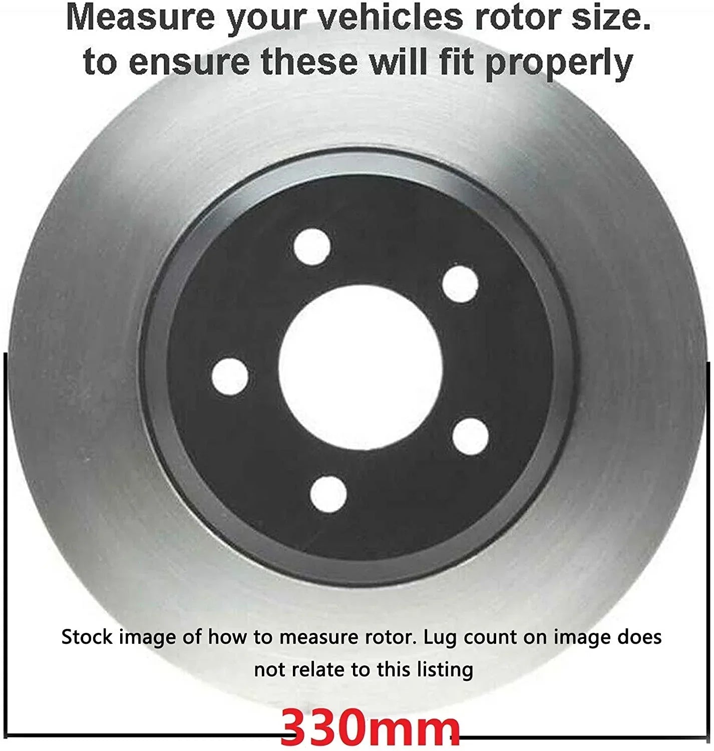 Detroit Axle - Front Brake Kit for Dodge Grand Caravan Chrysler Town & Country Journey Pacifica Ram C/V VW Routan Replacement Brakes Rotors Ceramic Brake Pads: 12.99" Rotor