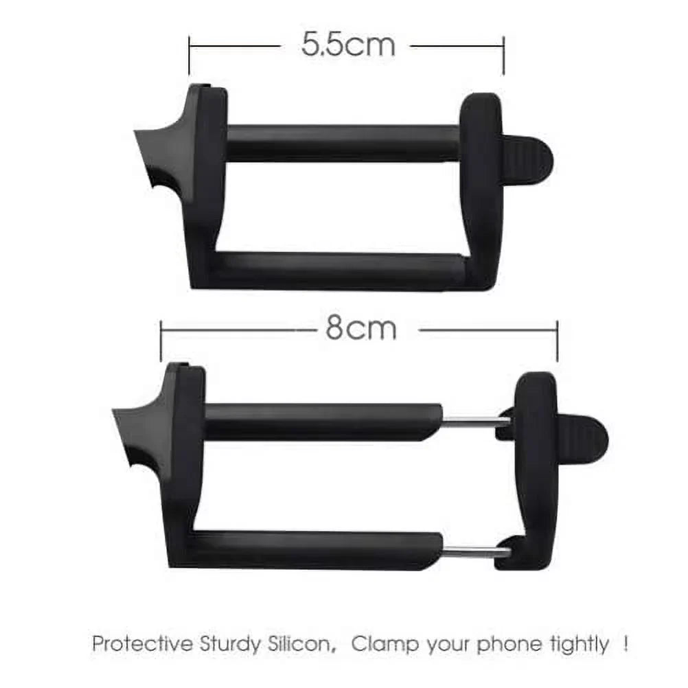 Compact Monopod Selfie Stick for Samsung Galaxy Sol S9+ S9, S8+, S8 active, S7 Edge Active S6 Edge+ Edge, Active S5 Sport (SM-G860P) Mini, Active, Prevail LTE On5 Note8 Note Edge 5 4 3
