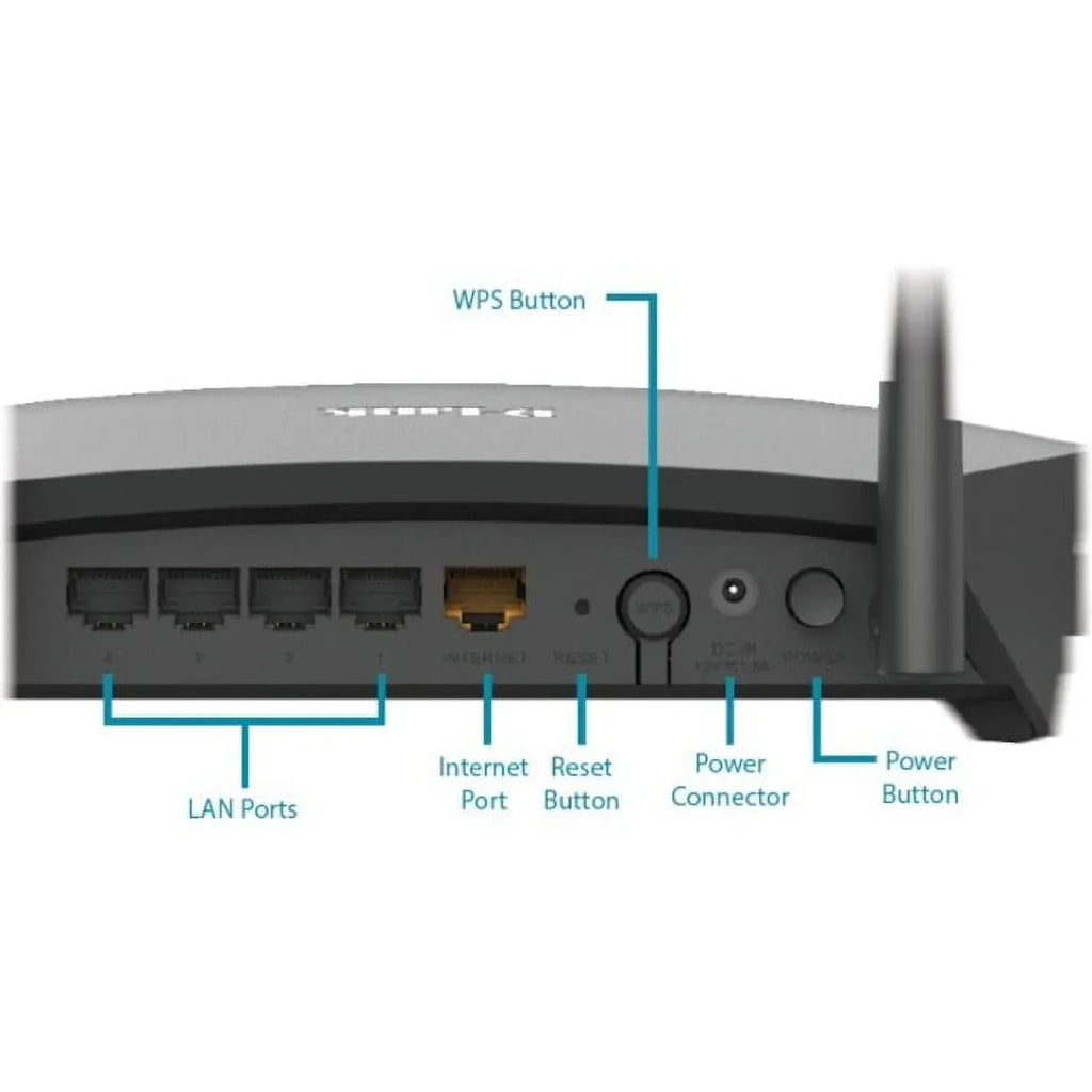 D-Link DIR-1950 Wi-Fi 5 IEEE 802.11ac Ethernet Wireless Router