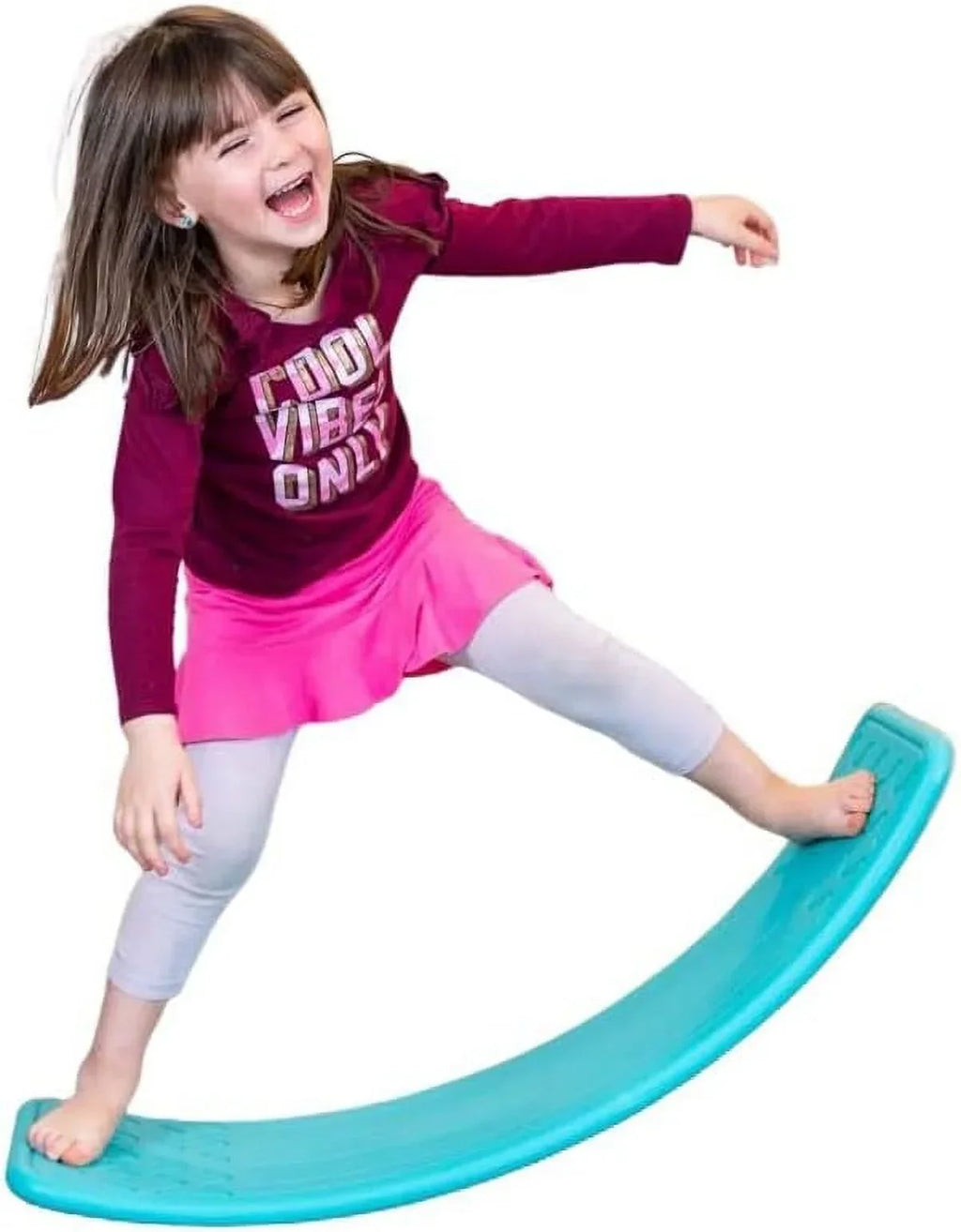 Montessori Rocker Board For Kids - Large Balance Trainer For Children Up To 60 Lbs - Unique And Creative Toy