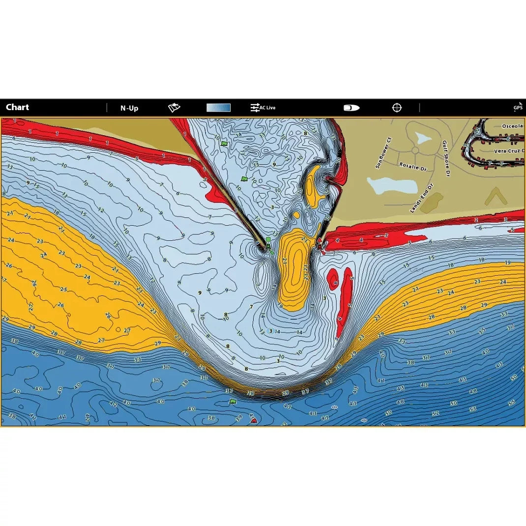 Humminbird LakeMaster Southeast States V1 One Boat Network VX Technology