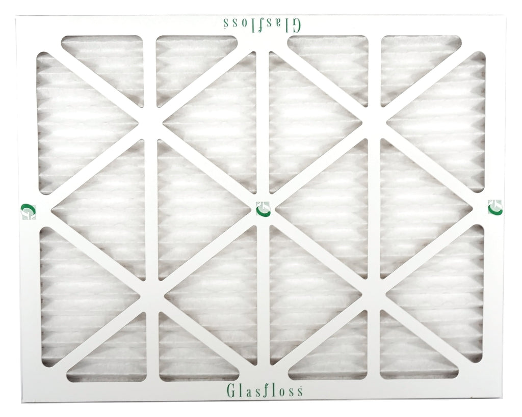 Glasfloss 16x22x1 - MERV 10 -Qty:6 - Furnace Air Filter - Made in USA (Actual Size: 15.5 x 21.5x7/8 inch)