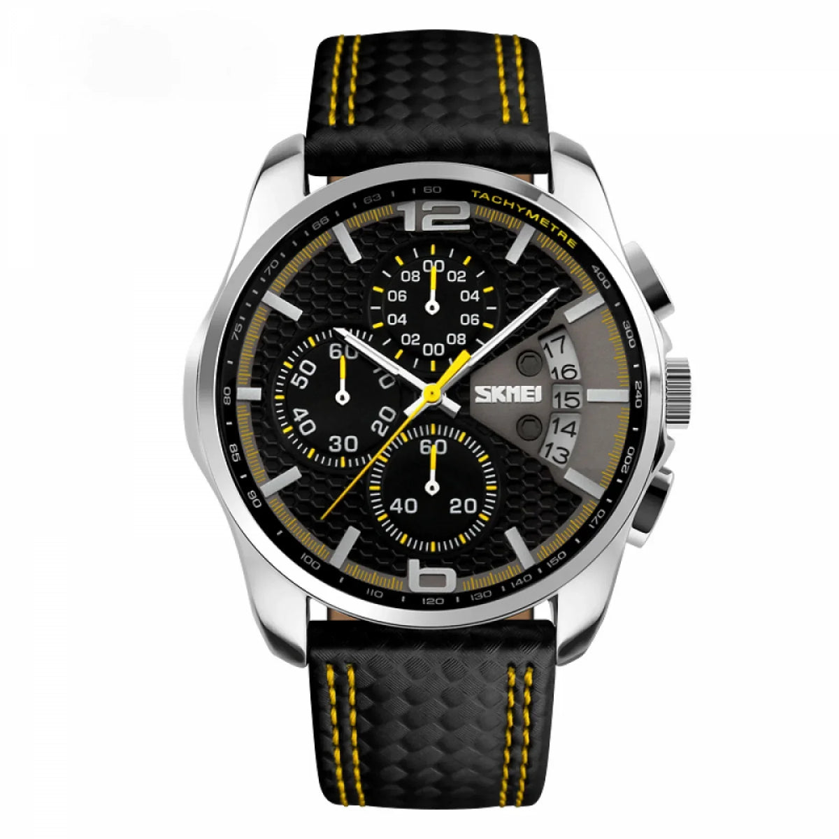 HLXD Men Watches Sports Large Big Face Luxury Waterproof Fashion Dress Casual Analog Quartz Chronograph Wrist Watch