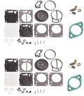 Dual Carb Rebuild Kit With Needle Seat & Base Gaskets Sea Doo XP 787 800 95-97