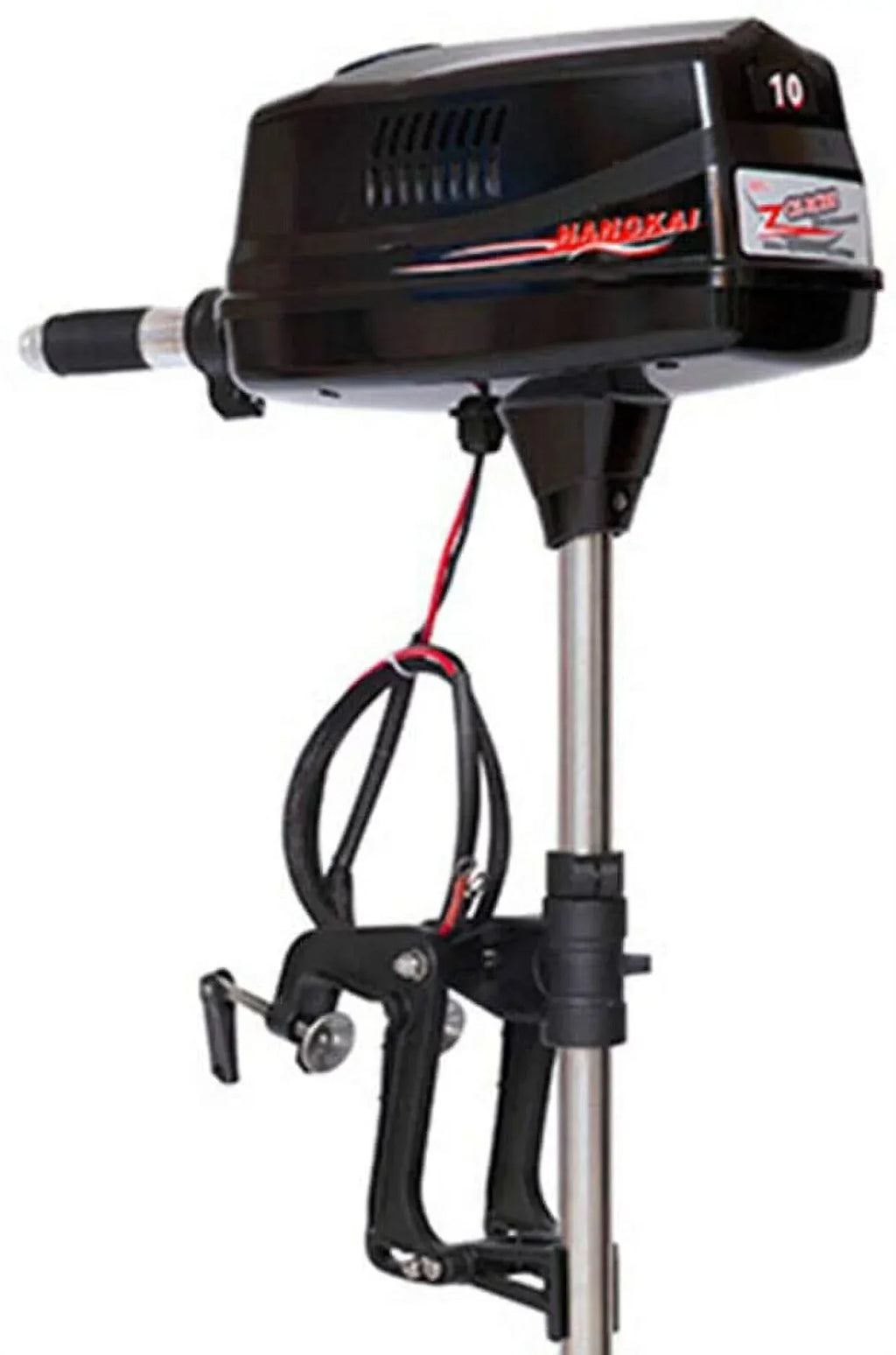 Miumaeov 10HP Electric Outboard Motor Brushless Boat Engine Tiller Control Heavy Duty Outboard Trolling Motor 60V 2200W Fishing Boat Engine for Kayak Fishing Boat Canoe Trolling Propeller