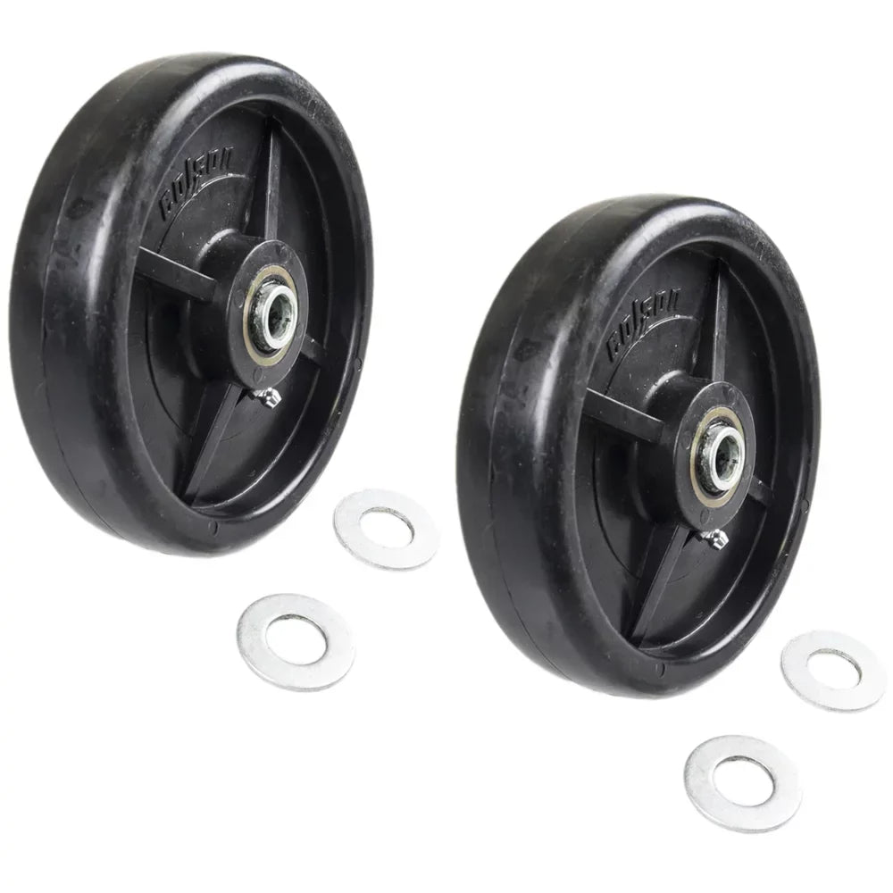 OEM Caster Wheel 2 Pack Kit John Deere 261 400 420 655 755 4100 4210 4310 4410 AM107560
