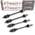 4 pc Sixity XT Front Rear Left Right Axle compatible with Polaris Ranger 1000 2015 - R15RTAD1AA EA DIESEL 4X4