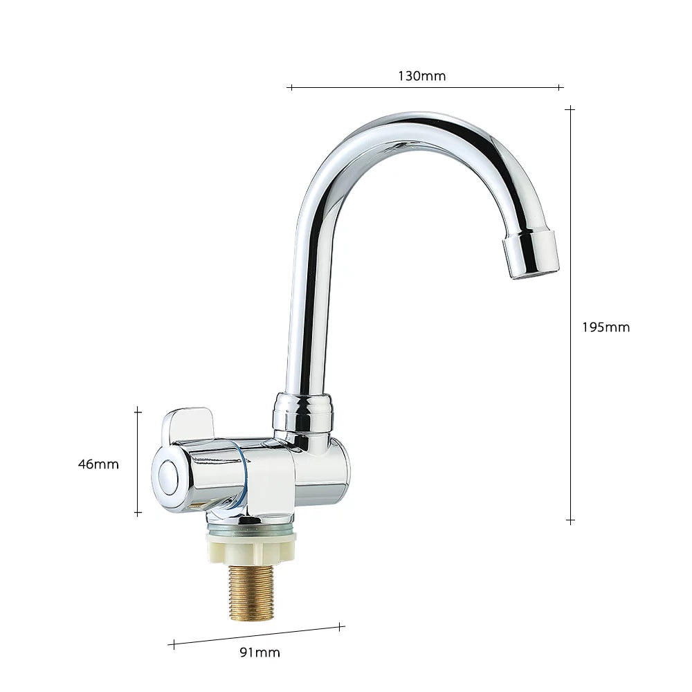 Suzicca Deck/Wall Mounted Rotating RV High-end Kitchen for Camper Recreational Vehicle Motorhome Travel Trailer
