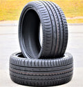 Pair of 2 (TWO) Accelera Phi 255/45ZR18 255/45R18 103Y XL A/S High Performance Tires Fits: 2005-13 Toyota Tacoma X-Runner, 2007-10 Ford Mustang Shelby GT500