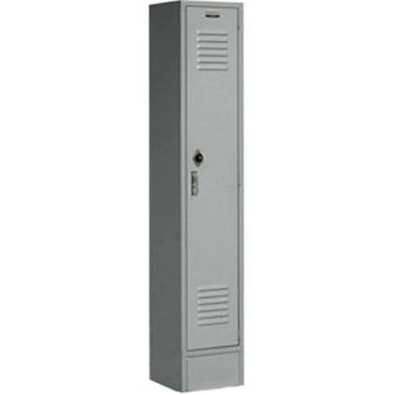 Global Industrial  12 x 12 x 60 in. Single Tier Paramount Locker with 1 Door Ready to Assemble, Gray