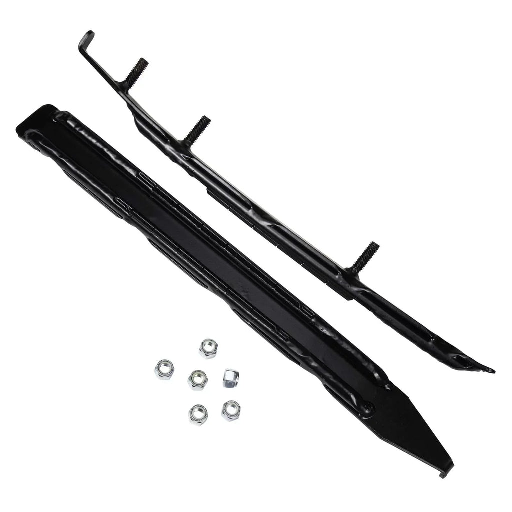 Bottom Line, F6-464, 6" Dual Runner Carbides for many 2007-2009 Polaris Models with Blow Molded Skis