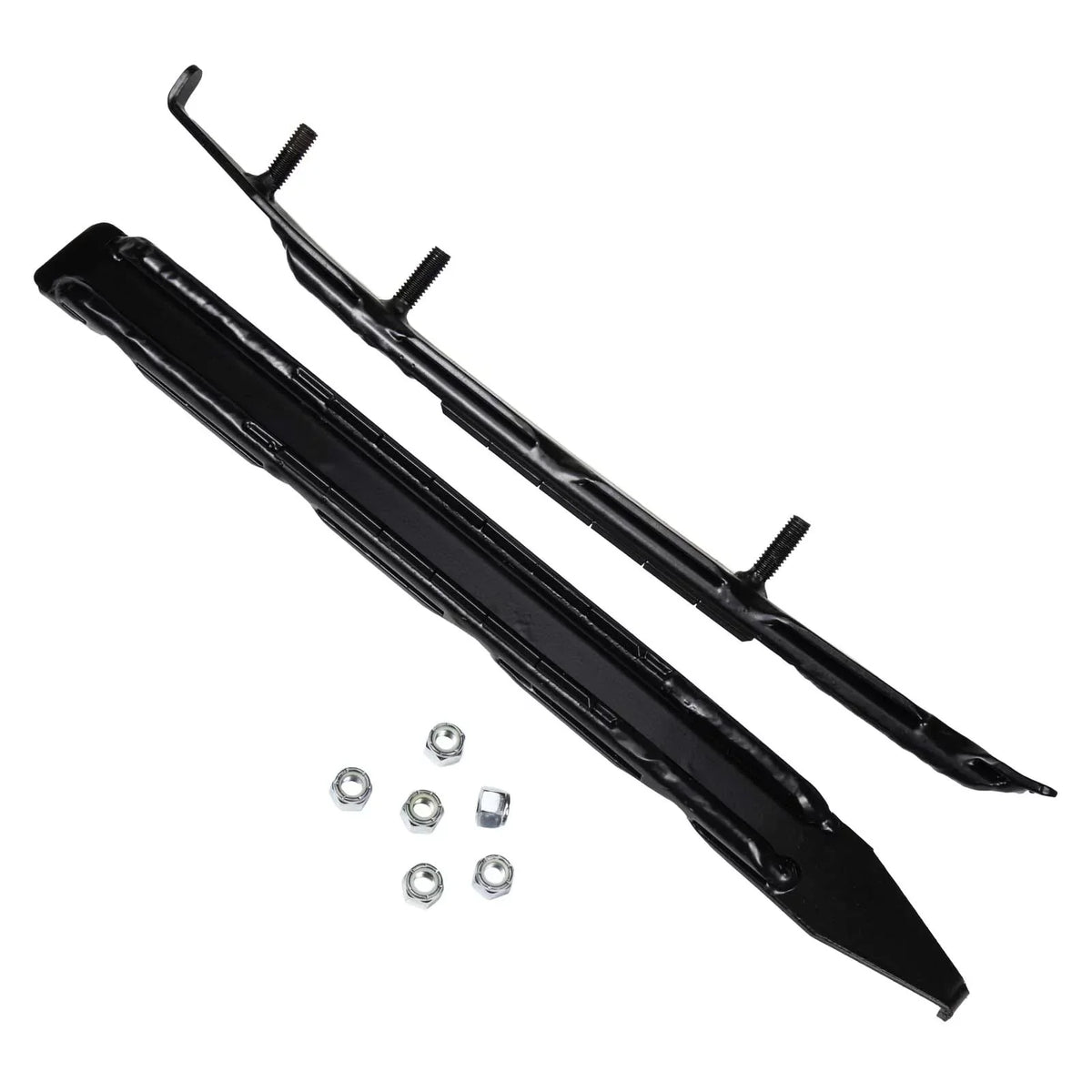 Bottom Line, F6-464, 6" Dual Runner Carbides for many 2007-2009 Polaris Models with Blow Molded Skis