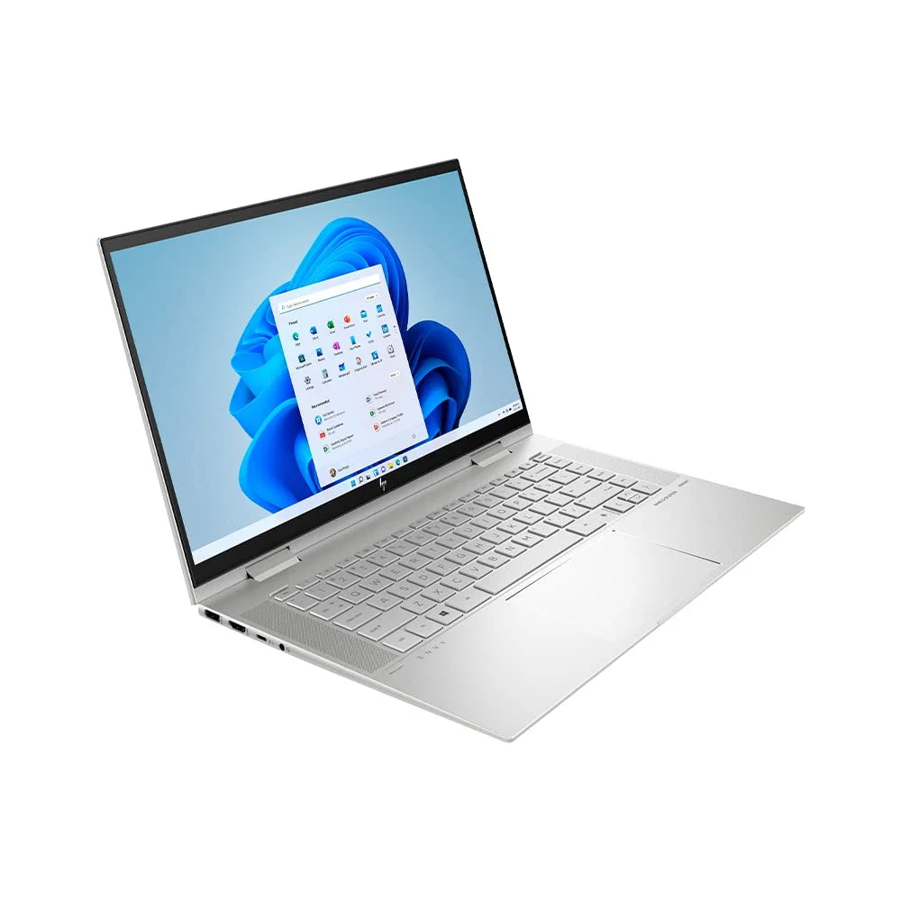 HP 2021 Envy 2-in-1 15.6" FHD Touchscreen Laptop Computer, 11th Gen Intel Core i7-1195G7, 32GB RAM, 512GB PCIe SSD, Backlit Keyboard, Intel Iris Xe Graphics, HD Webcam, Win 11, Silver, 32GB USB Card