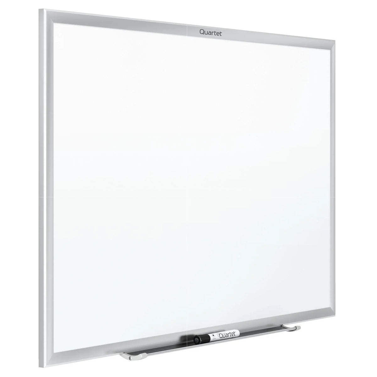 Quartet Classic Nano-Clean Magnetic Dry-Erase Board, 36" x 24" (3' x 2'), Silver Aluminum Frame