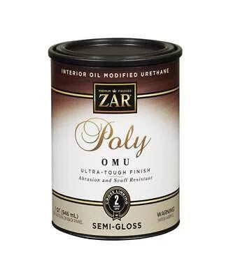 ZAR Zar Ultra Max Semi-Gloss Clear Polyurethane 1 Qt.