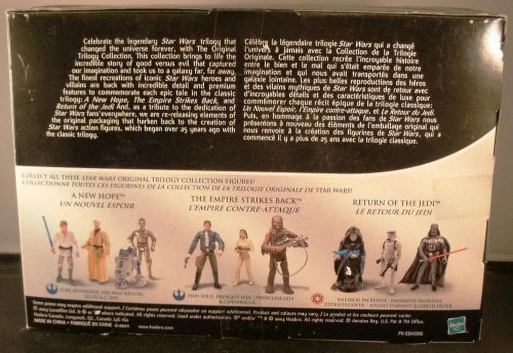 Star Wars RETURN OF THE JEDI Commemorative Trilogy DVD Collection Vader Walmart