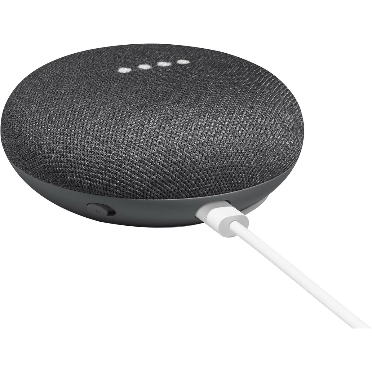 Google Home Mini Bluetooth Smart Speaker, Google Assistant Supported, Charcoal Black