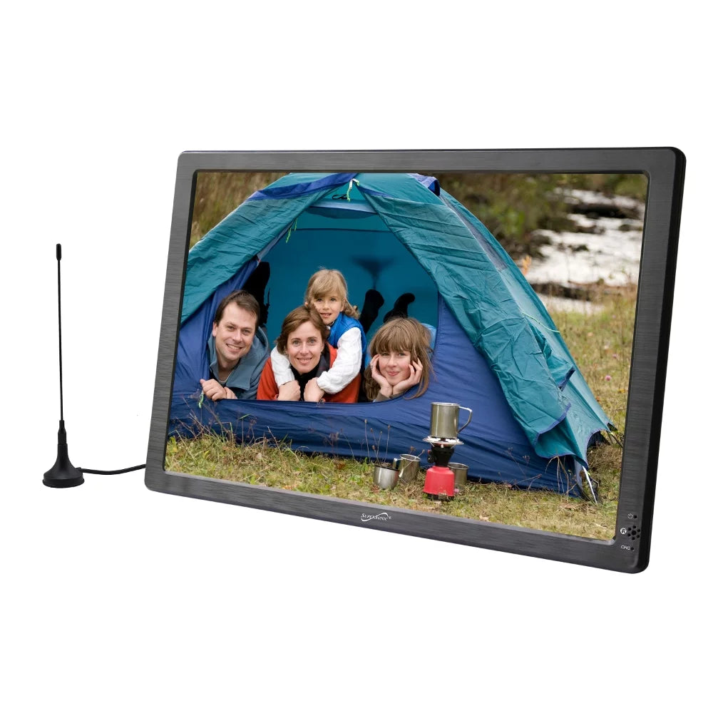 Supersonic SC-2812 12" Portable LCD TV, AC/DC Compatible with RV/Boat