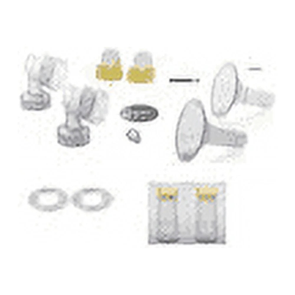 Medela Replacement Kit for medela pump in style models; starter kit.. and pump in style advanced - Breastshield 27mm ( From bulk - Non retails packing)
