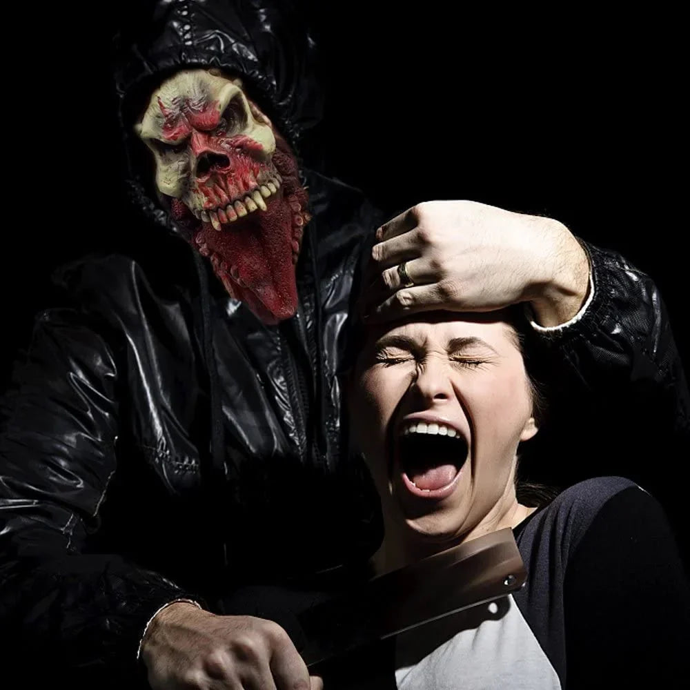 Skull Destroyer Latex Mask
