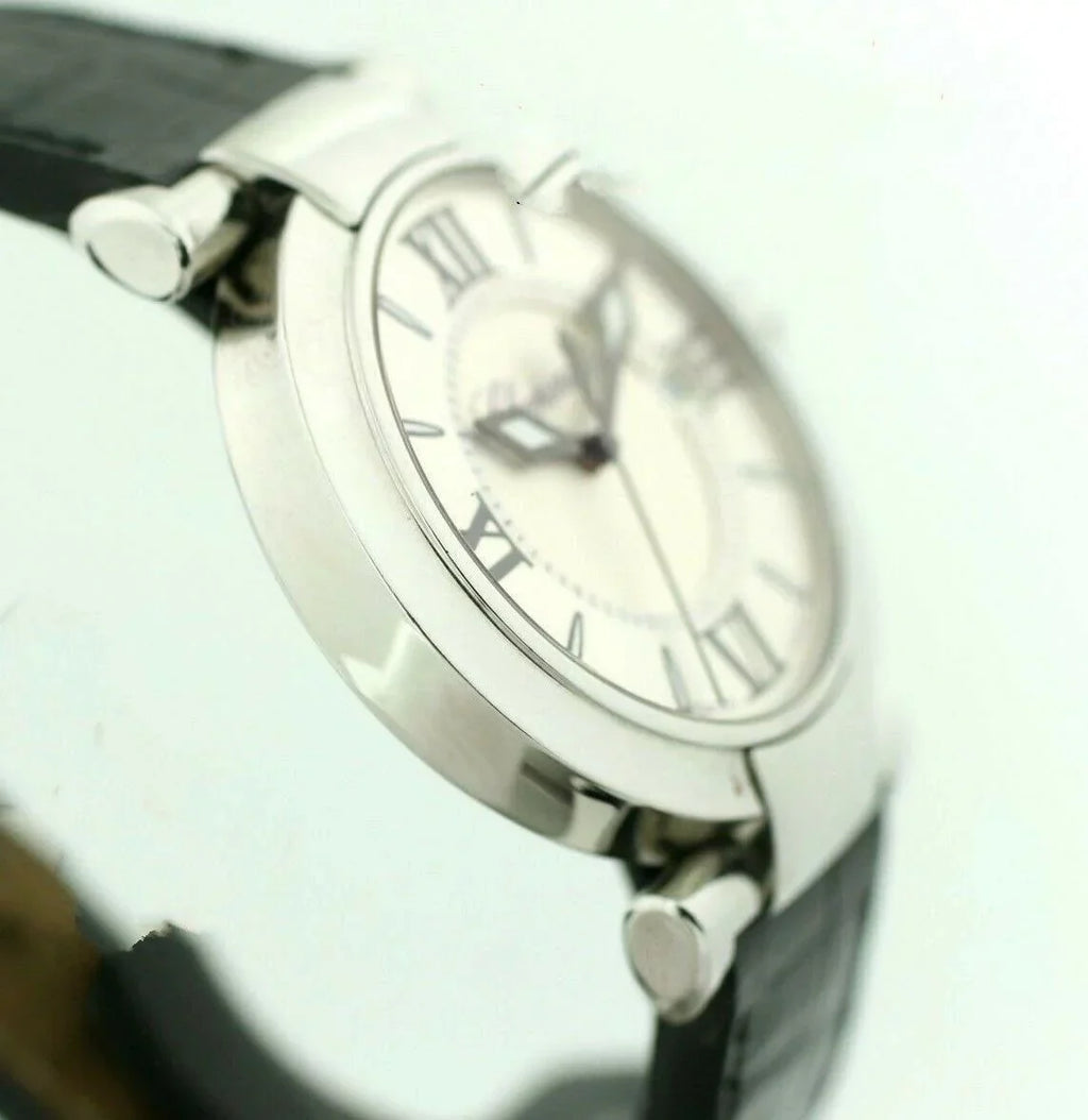 Chopard 8532 ImperialE 36mm Black Leather Steel Swiss Quartz Women's Watch W/B/P