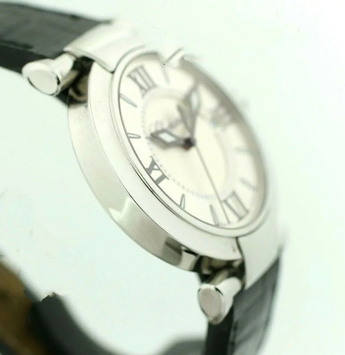 Chopard 8532 ImperialE 36mm Black Leather Steel Swiss Quartz Women's Watch W/B/P