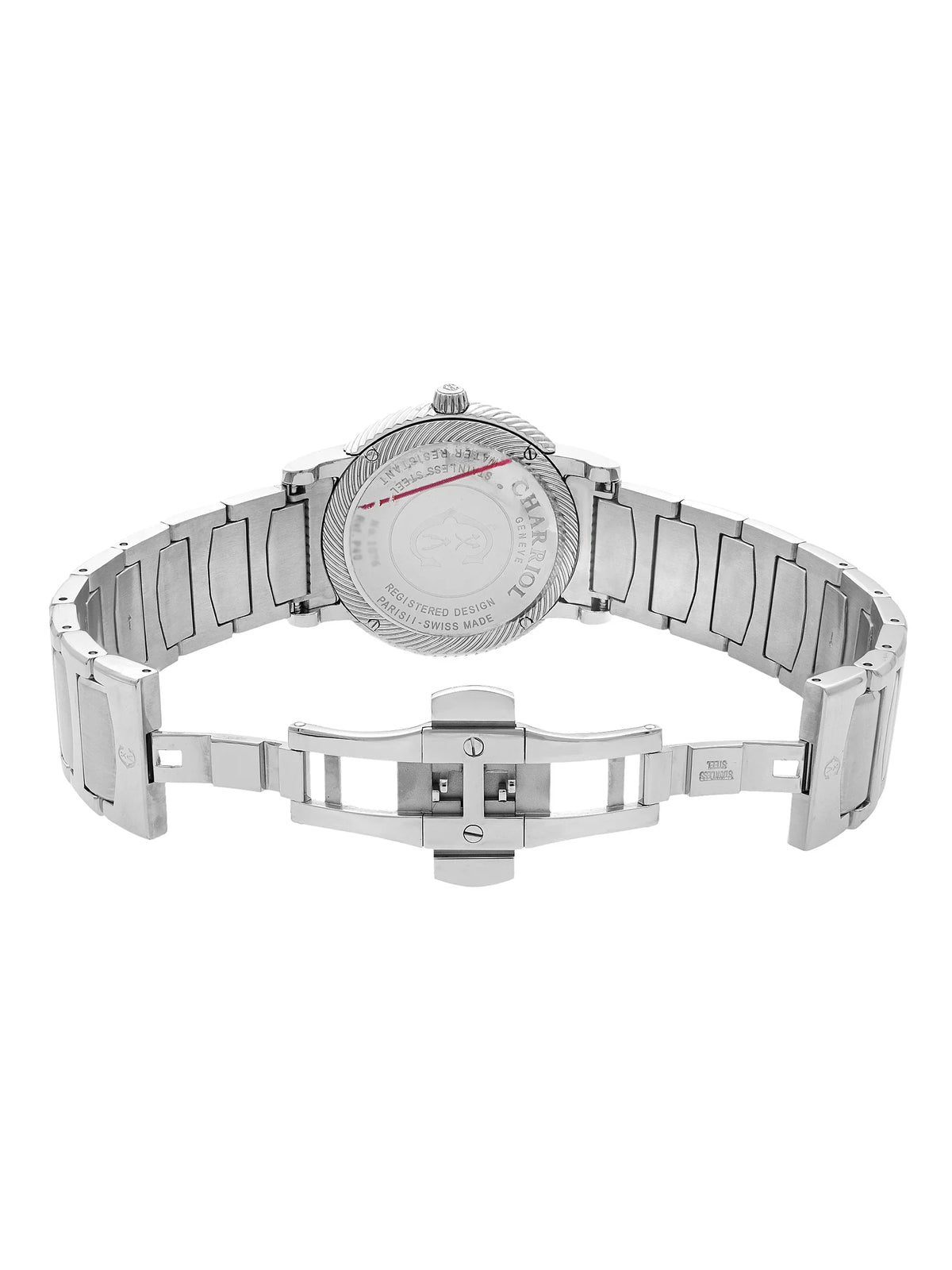 Charriol Parisii 40mm Stainless Steel Blue Dial Quartz Mens Watch P40S2.930.002