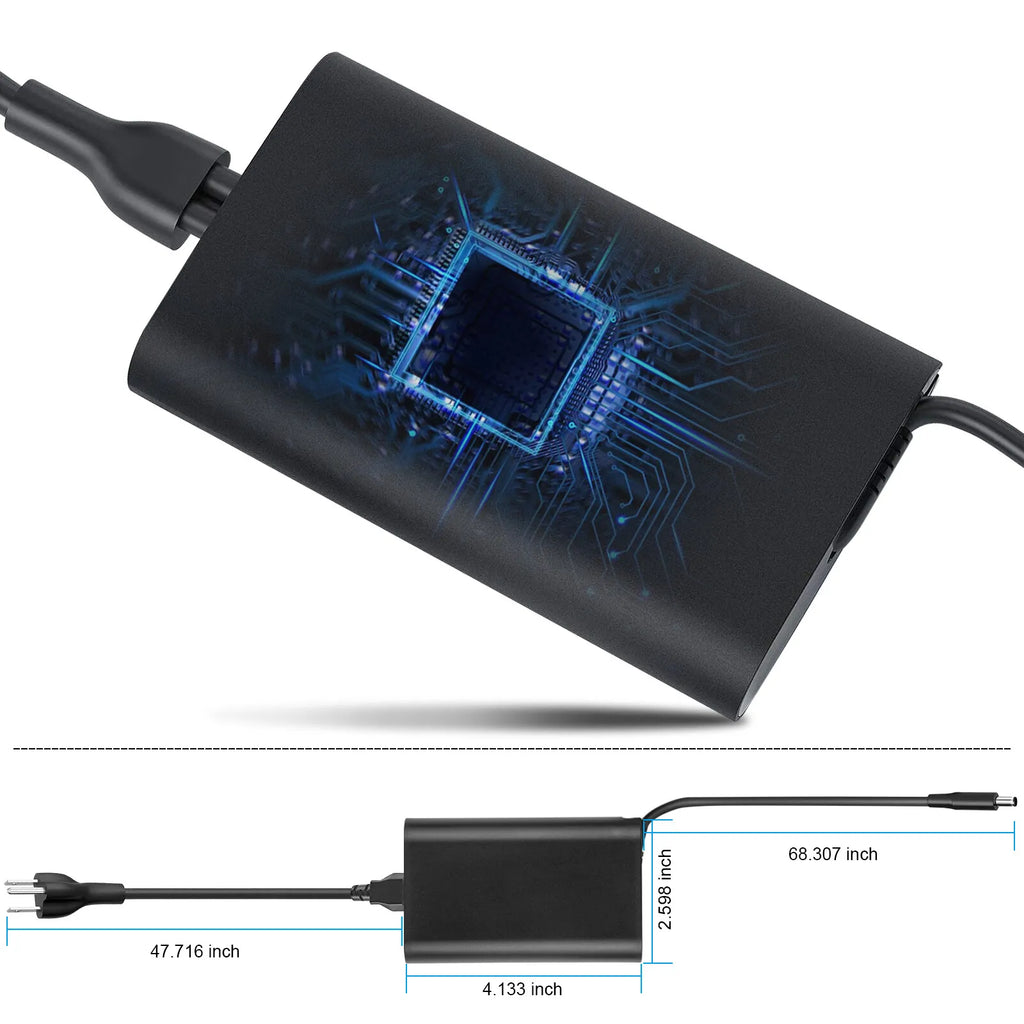 65W AC Adapter Laptop Charger LA45NM121 for Dell XPS 13 9333 9343 9350 9360 US