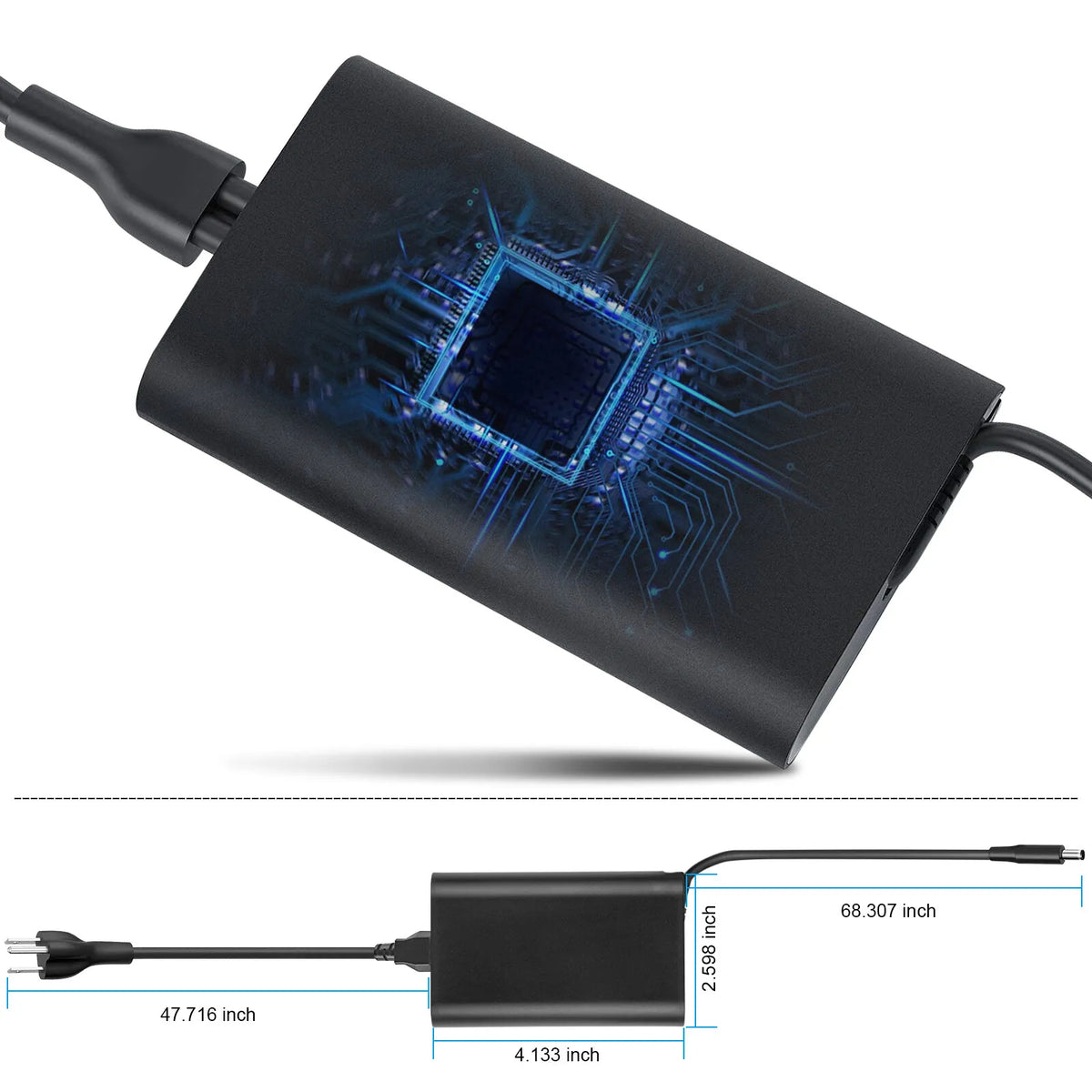 65W AC Adapter Laptop Charger LA45NM121 for Dell XPS 13 9333 9343 9350 9360 US