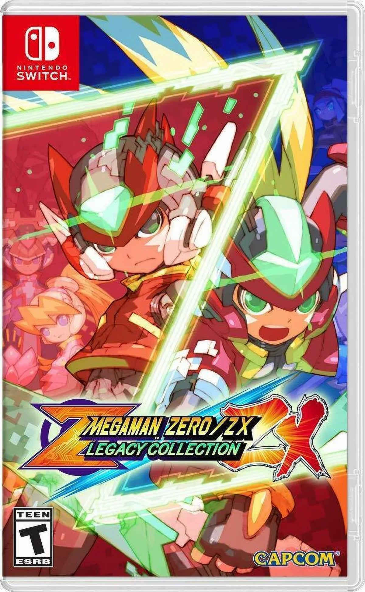Mega Man: Zero/ZX Legacy Collection [Nintendo Switch, NTSC, Platformer Game] NEW