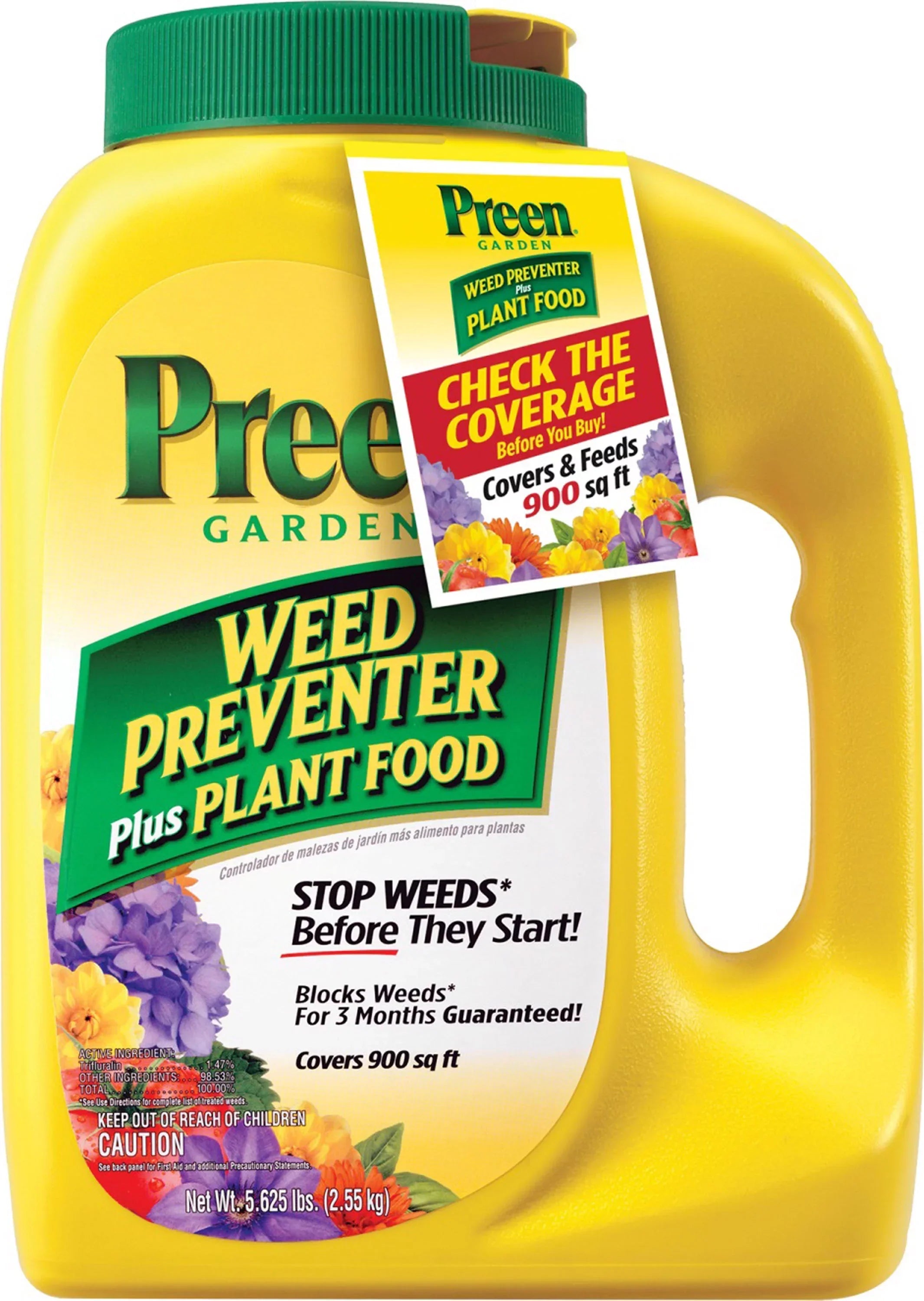 Greenview-Preen Weed Preventer & Plant Food Fertilizer 900 Sq. Ft