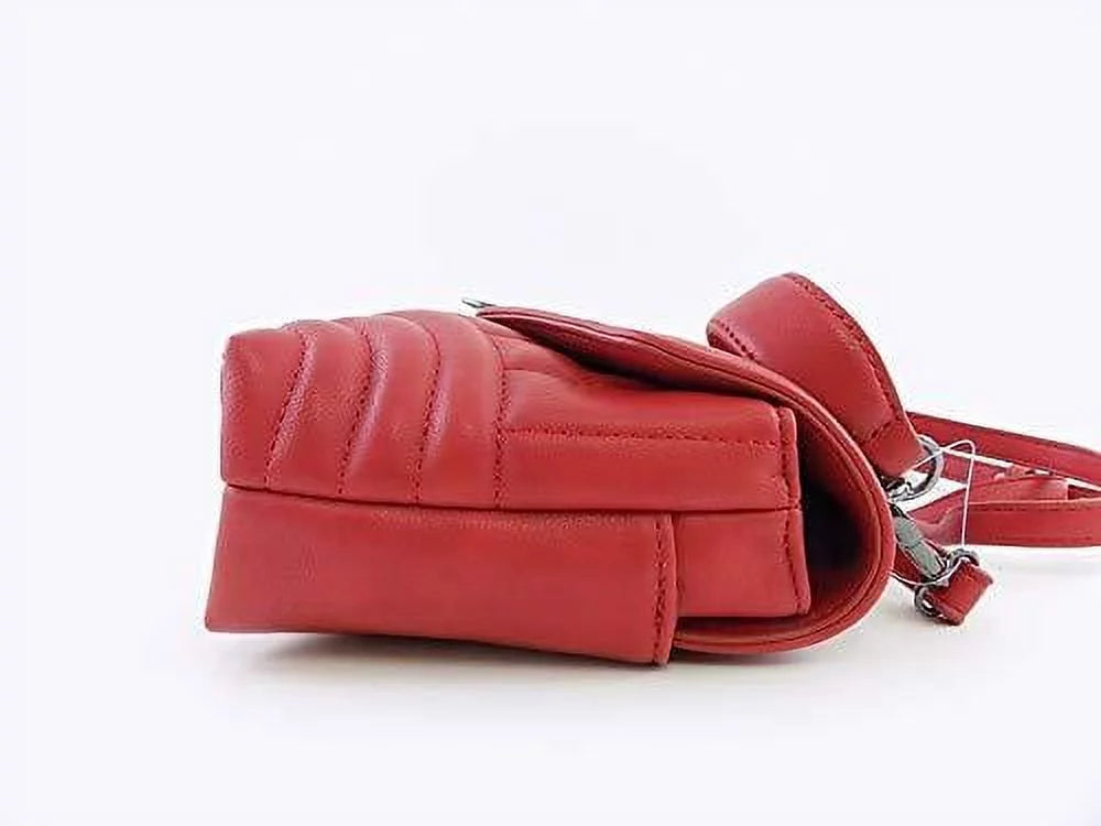INC International Concepts Cissy Quilted Top-Handle Crossbody (Salsa)