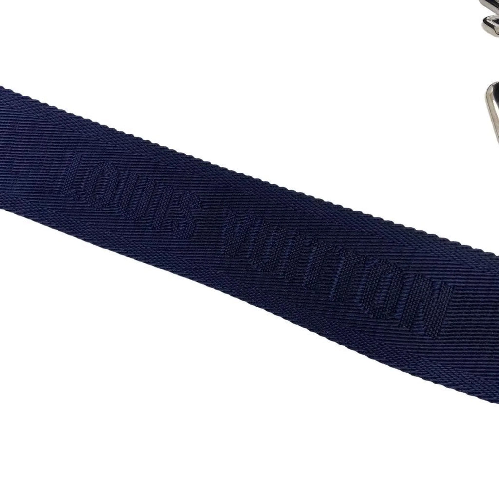 Pre-Owned LOUIS VUITTON M81431 Gaston Wearable Wallet Monogram Bandana Shoulder Bag Blue Men's (Fair)