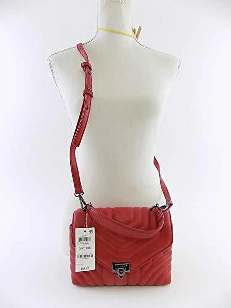 INC International Concepts Cissy Quilted Top-Handle Crossbody (Salsa)