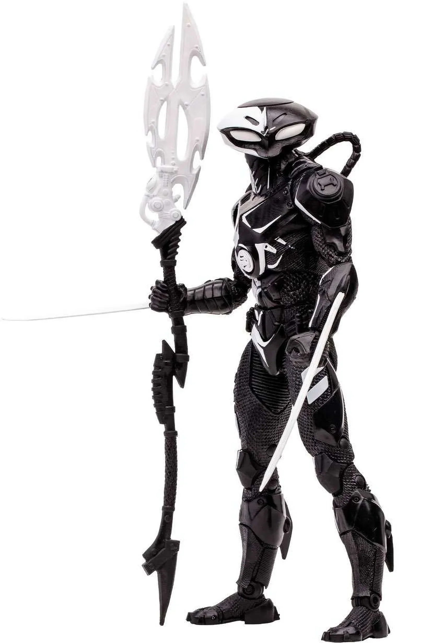 McFarlane DC Direct Gold Label Collection Black Manta Action Figure with Comic Book (Line Art)