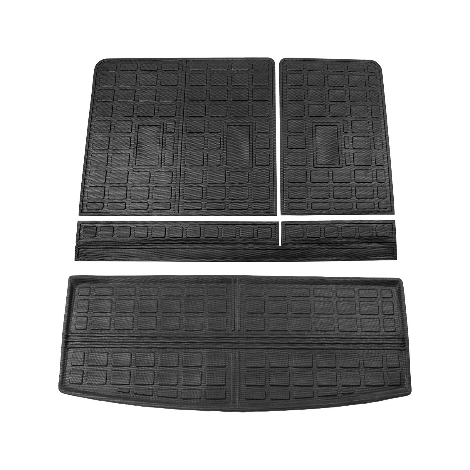 Fit 2021-2023 Chevrolet Tahoe GMC Yukon Rear Trunk Mat Cargo Liner Back Seat Cover Protector Chevy Tahoe Accessories