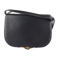 Pre-Owned CARTIER Cartier sapphire line shoulder bag calf leather dark navy 2WAY clutch (Good)