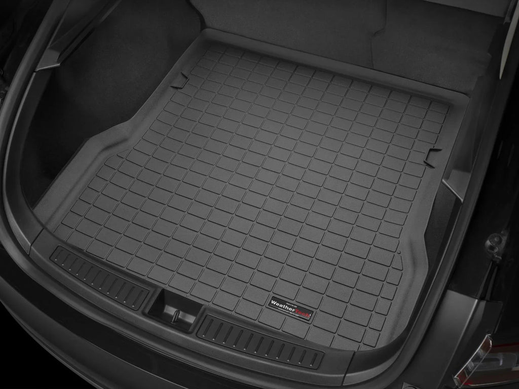 WeatherTech Cargo Trunk Liner with Bumper Protector compatible with 2011-2017 Honda Odyssey - Behind 2nd Row Seating With Bumper Protector, Black