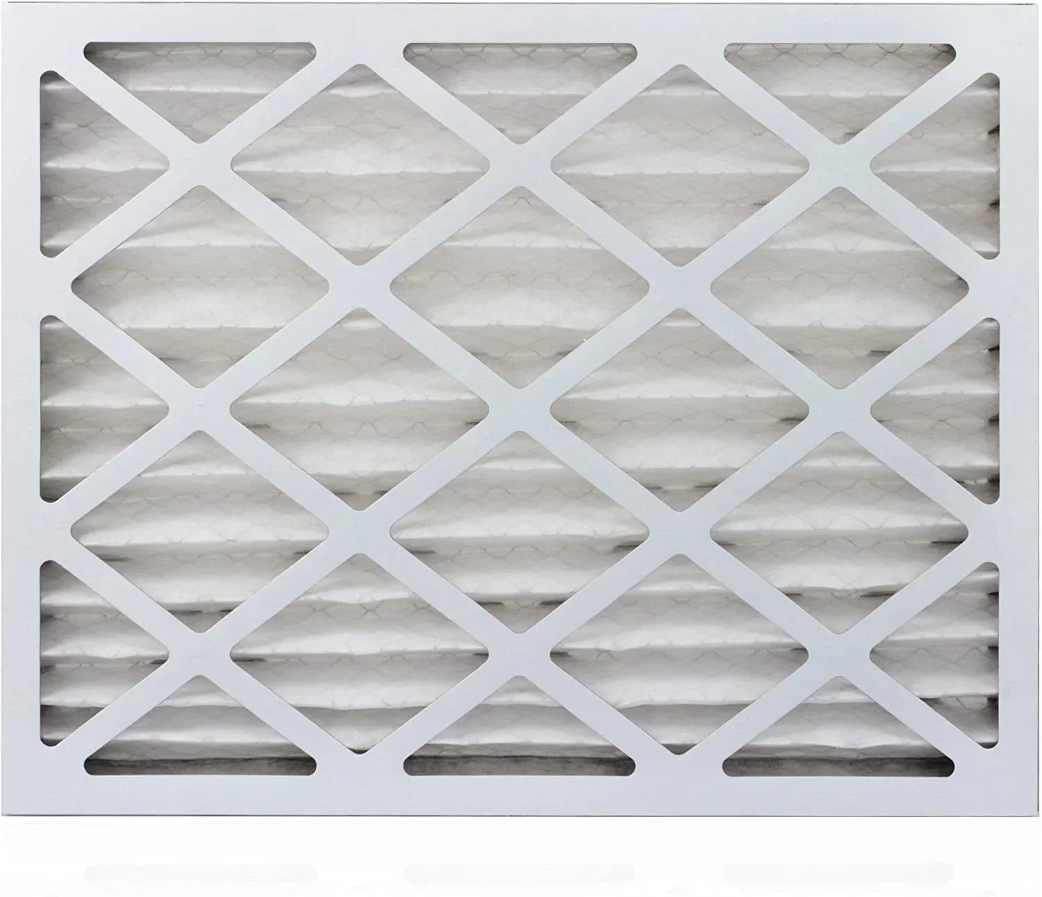 Filterbuy 16x18x2 MERV 8 Pleated HVAC AC Furnace Air Filters (2-Pack)
