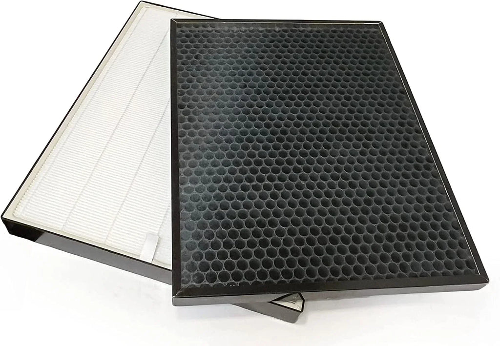 HEPA Filter Carbon Replacement Set For Air Dr. Air Purifier AD3000 AD3000M Includes (1) HEPA (2) Carbon VOC Filters (4) Pre Filters