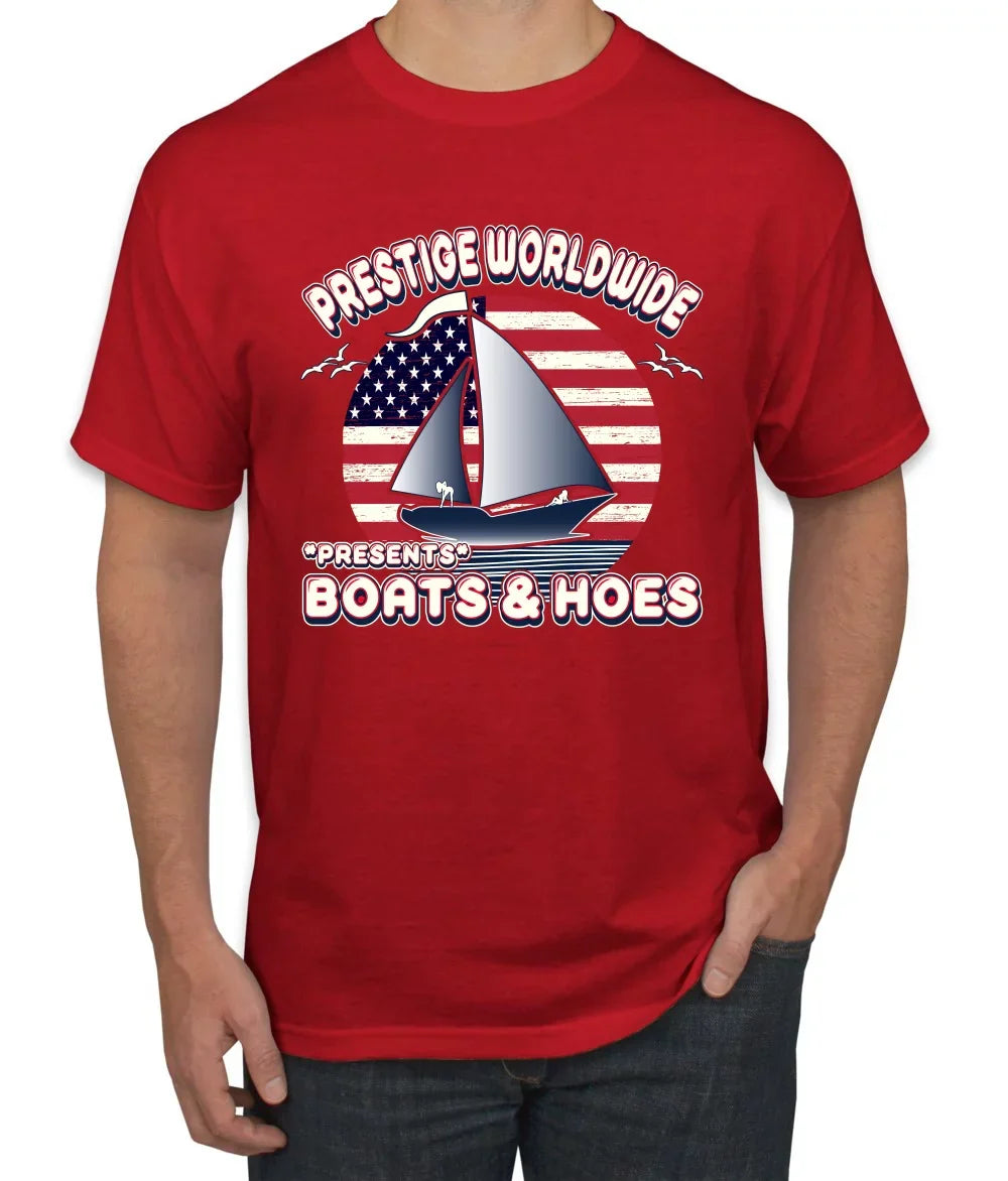 Wild Bobby, RED Friday US Military Remember Everyone Deployed Flag Sleeve Print Americana / American Pride Men's T-Shirt, Red, 4X-Large