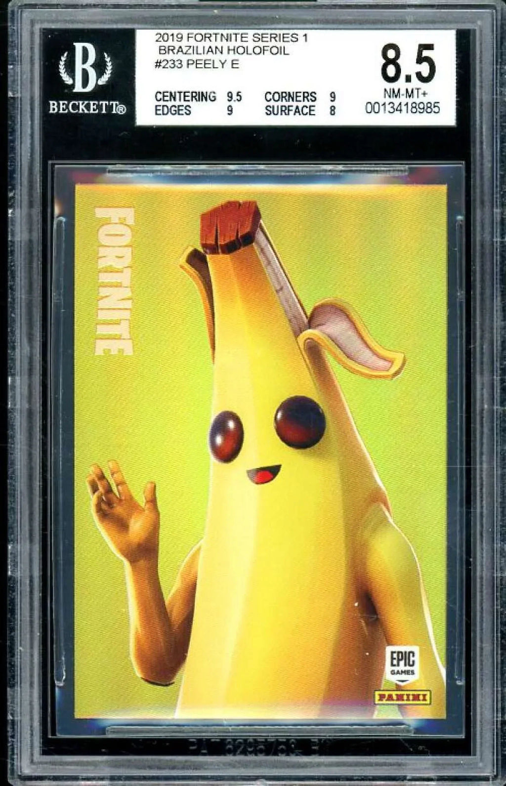 Peely 2019 Fortnite Series 1 Brazilian Holofoil #233