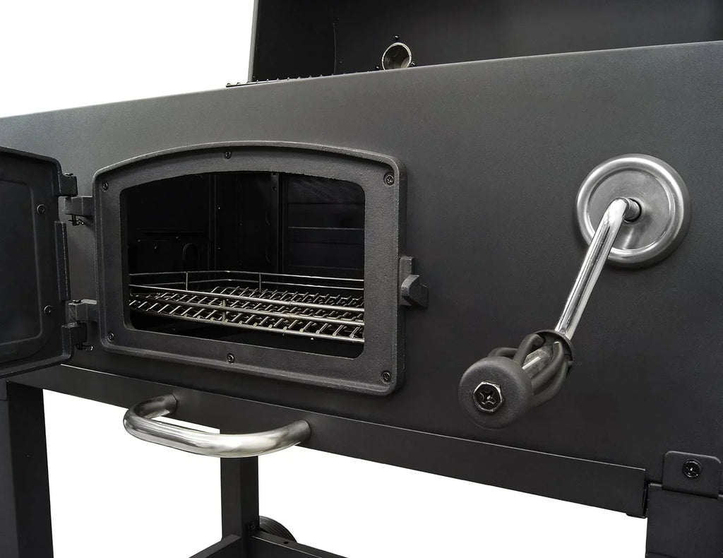 X-Large Heavy-Duty Charcoal Grill, Black