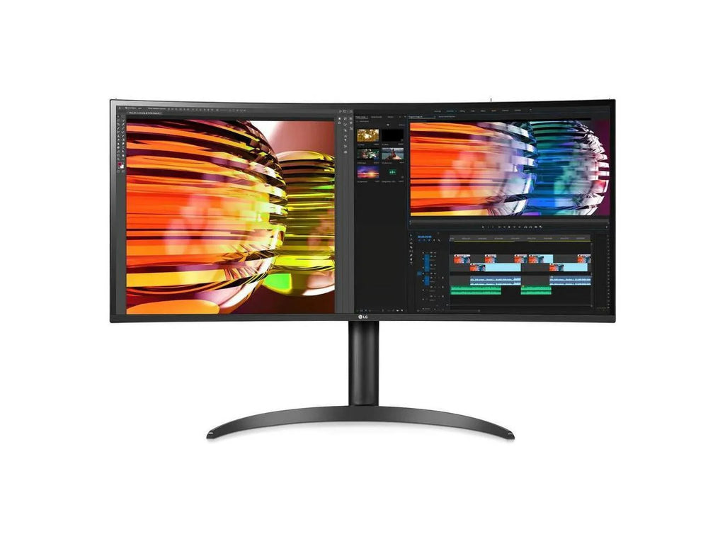 LG Ultrawide 34BP85CN-B 34" UW-QHD Curved Screen Edge LED Gaming LCD Monitor - 21:9 - Glossy Black, Black Hairline, Textured Black - 34" Class - In-plane Switching (IPS) Technology - 3440 x