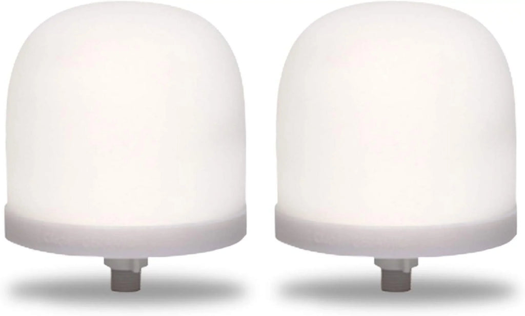 Counter Top Water System Replacement Ceramic Dome Replacement Water Filter 0.5 To 1 Micron (Pack Of 2)