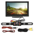 1 Piece Wireless Car Parking System Rear View HD  Night Vision Backup Camera with 5" Monitor
